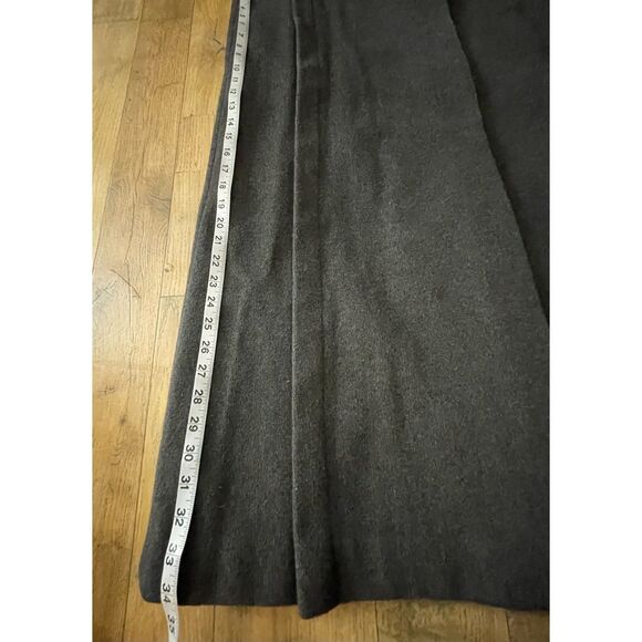 Karen Petites Gray Wool Cashmere Blend Long Coat Women’s Size 10P USA Made - Picture 12 of 14